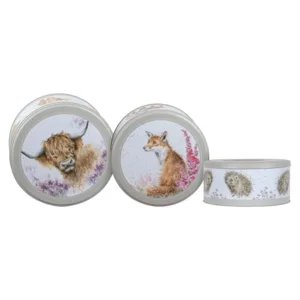 Cake Tin Set - Cow, Fox, Hedgehog