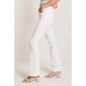 Para Mi Dames Jeans broek: White, Jade Color Denim, Lengte 34 ( PARA.346 )