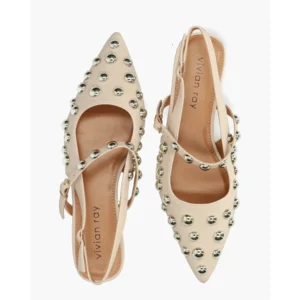 Vivian Ray Ziloe Wit Slingbackpumps