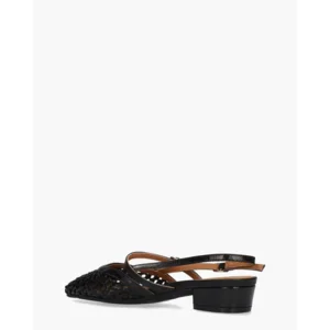 Di Lauro Dante Zwart Dames Slingbacks
