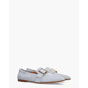 Di Lauro Diomira Lichtblauw Damesloafers