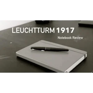 Leuchtturm 1917 notitieboekjes zwart geruit