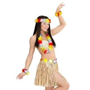Hawaiiaanse kostuumset - 4 delige Hawaii set
