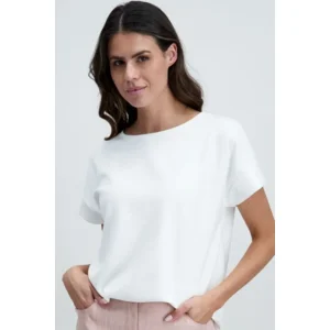 Signe Nature T-shirt: Ecru ( Signe.1363 )