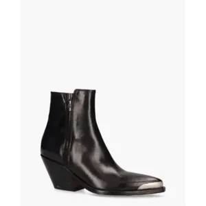 Joe Ghost 4910 Zwart Dames Enkelboots