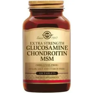 Solgar glucosamone chondroitin MSM tabletten  120 tab
