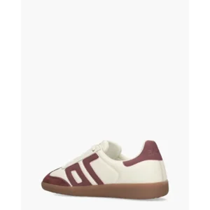 Back 70 Cloud Off-White/Bordeaux Rood Damessneakers