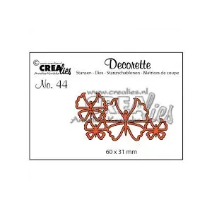 Crealies Decorette vlinders 6