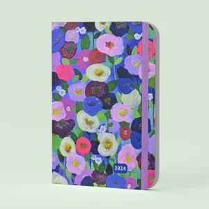 Agenda - 2024 - Compact - 16 Maanden - Bloemenvelden - 12,7x17,8cm