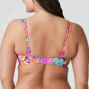 Prima Donna Swim Najac voorgevormde balconnet bikini in roze met bloemenprint