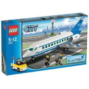 LEGO City - Passagiersvliegtuig - 3181 (2de Hands Product)