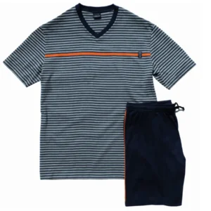 Ammann Heren Pyjama Korte Broek tot XXXL ( 100% Katoen )