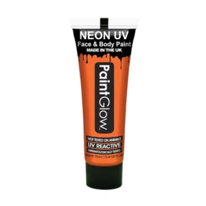 Schmink - Neon UV - Oranje - 10 ml