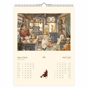 Kalender - 2027 - Groot - Anton Pieck - Fotograaf - 33x44cm