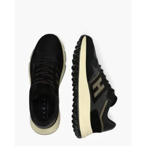 Hogan Hyperlight Runner Zwart/Bruin Herensneakers