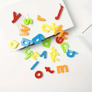 Magnetische Letters Klein Gekleurd abc