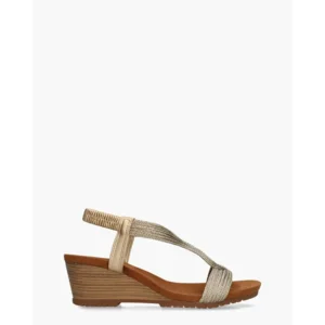 Lisa & Jo Zowi Goud Damessandalen