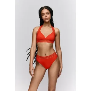 Sarda Miss triangel bikini in oranjerood