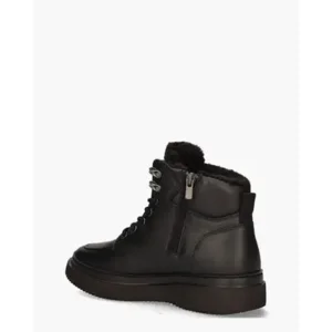 Nubikk Jonah Polar Fur Zwart Heren Veterboots