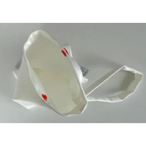 Mondmasker zakjes / houders Ivory white