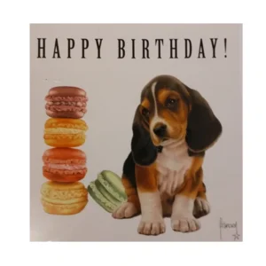 Kaart - Franciens katten - Happy Birthday! - Hond