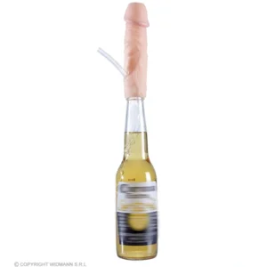 Piemel Flessenhals | Beerbong dop Penis