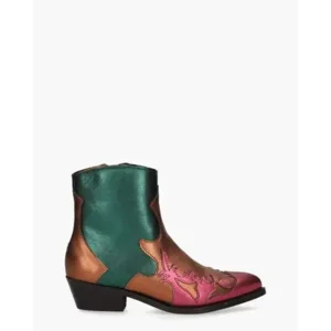 Dwrs Monkey Multicolor Dames Enkelboots