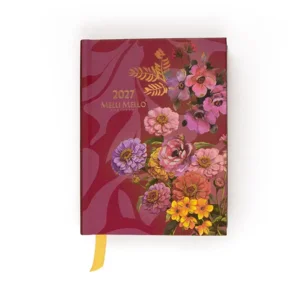 Agenda - Bloemenboeket - Terracotta - Melli Mello - 2027 - 04-AGE.MM.2705-1