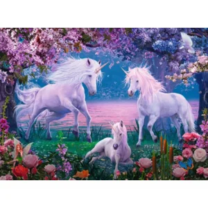 Puzzel - Betoverende eenhoorns - 100st. XXL