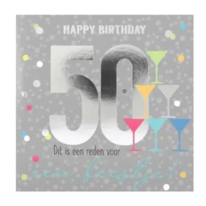 Kaart - Leeftijd & muziek - 50 jaar - Dit is een reden voor - 042A