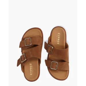Cypres CY-16493 Cognac Damesslippers