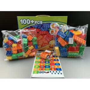 Building blocks - 100 blokjes - 100% compatibel met DUPLO