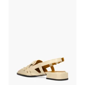 Via Vai Jazz Tammi Off-White Dames Slingbackloafers