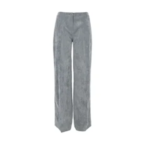 Signe nature Broek: Licht blauw, ribfluweel, knoop / elastiek ( Signe.1092 )