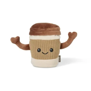 Bitten Latte To Go Kersenpitkussen Knuffel