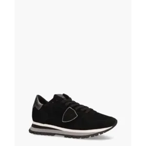 Philippe Model Tropez X Mondial Zwart/Zilver Damessneakers