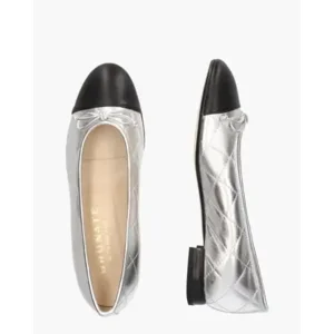 Brunate 10405 Zilver/Zwart Damesballerina's