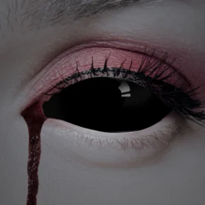 Black Sclera lenzen 22 mm zonder correctie - Zachte jaarlenzen