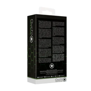 Ouch! Glow in the Dark Puppy Buttplug Met Staart 8 Cm