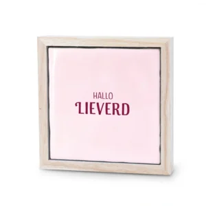 Liefs in een lijstje - Hallo lieverd