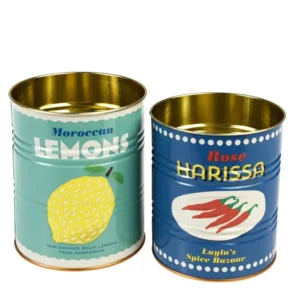 Rex London Voorraadblikken Lemon en Harissa x2