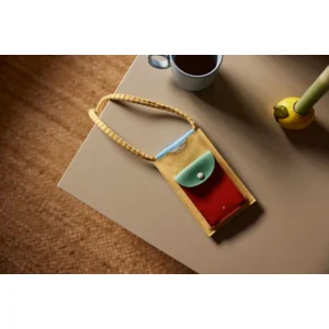 Sticky Lemon Telefoontasje met Koord Geel Blauw