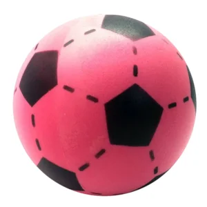 Bal - Voetbal - Foam - Roze - 20cm