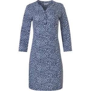 Pastunette –  Leopard - Beach Dress - 16221-225-4 – Animal Blue