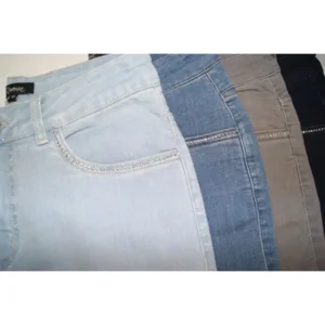 Diversa Jeans damesbroek BIMA: Donker jeans blauw ( 38 - 48 ) Hoge Taille ( 4de broek op de foto )