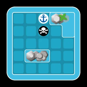 IQ-spel - Pirates Crossfire - 7+