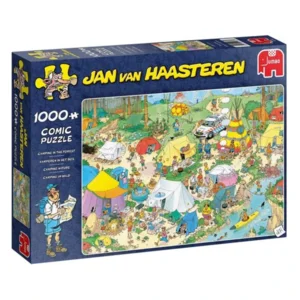 Puzzel - Jan van Haasteren - Kamperen in het bos - 1000st.