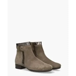 Gabor 32.713.30 Bruin/Metallic Dames Enkellaarzen