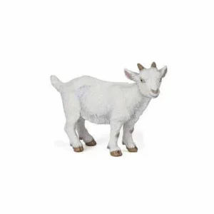 Speelfiguur - Boerderijdier - Geitje - Wit