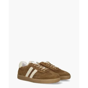 Cypres Yelle Cognac/Beige Damessneakers